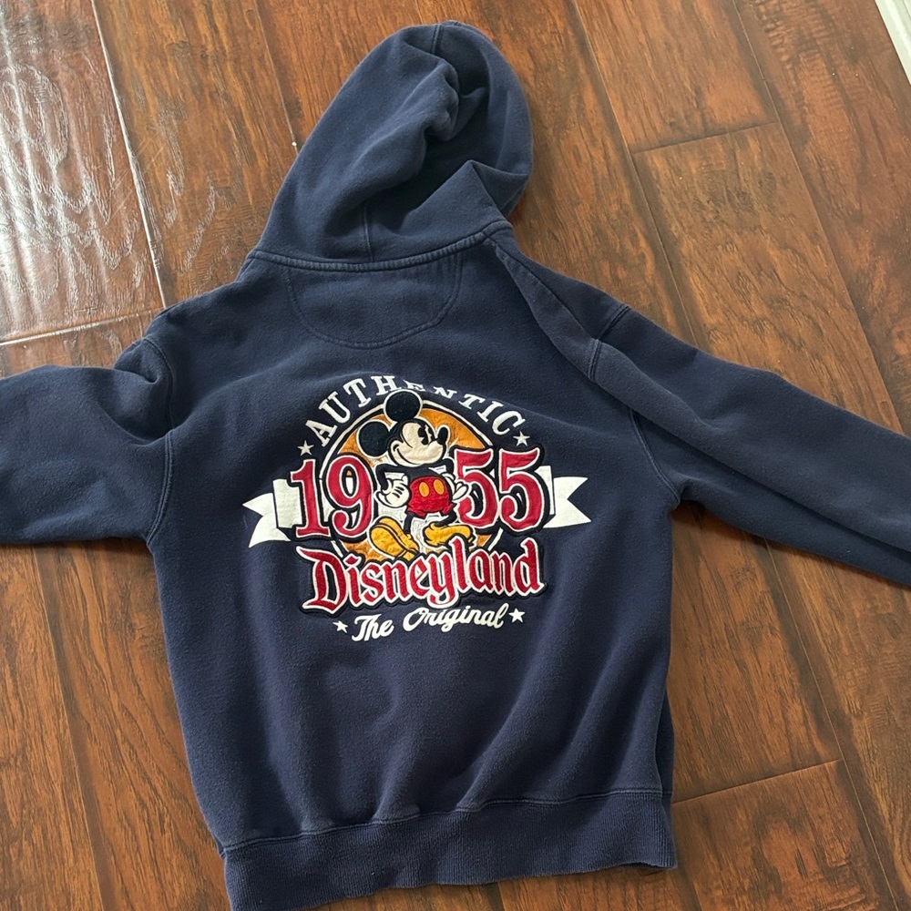 DisneyLand Navy and Red Mickey Hoodie